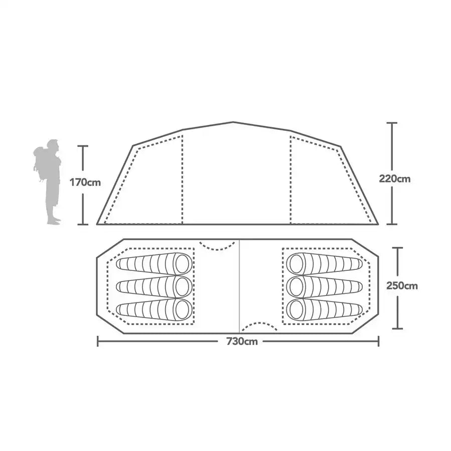 Berghaus Air 600 Nightfall Tent